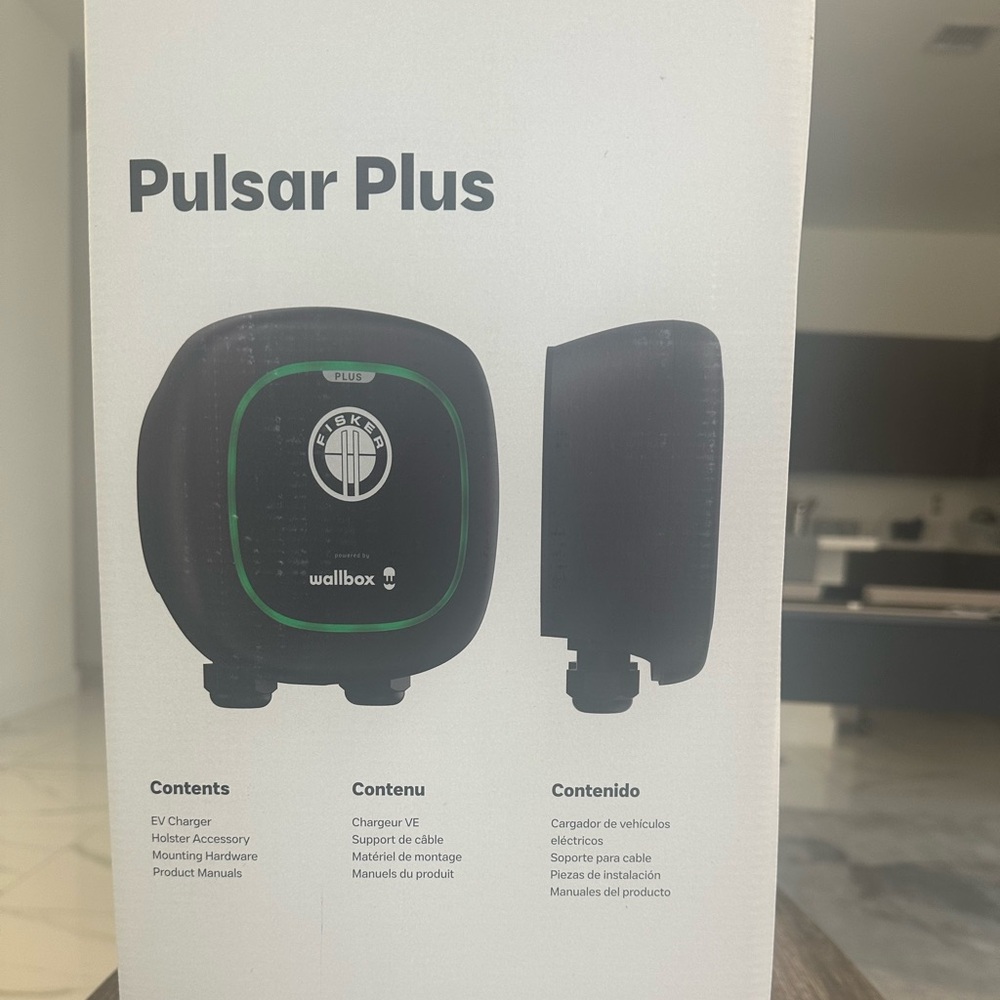 Pulsar Plus Connected And Smart EV electric car charge.